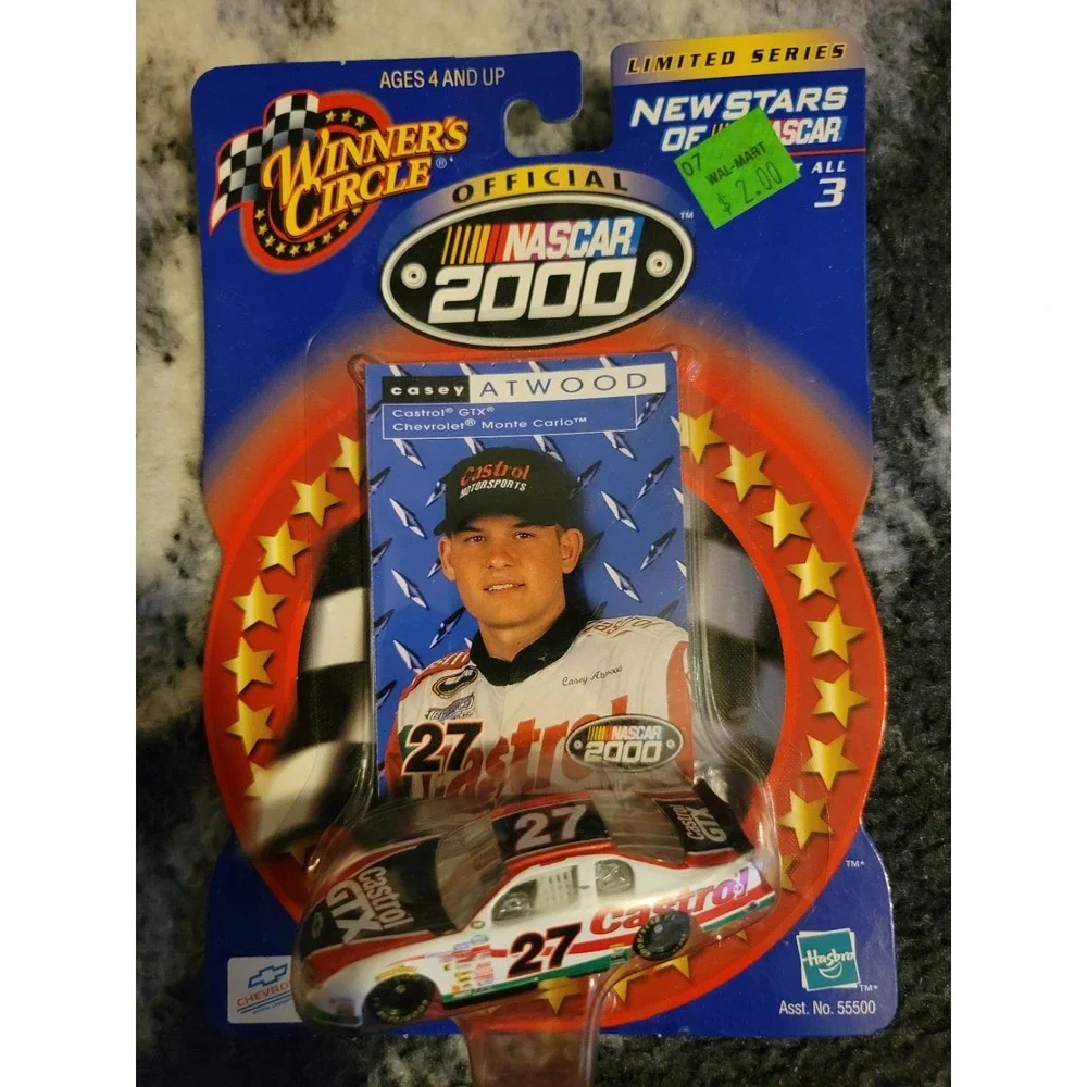 NASCAR Winners Circle Lot of 4 Sealed 1:64 Diecast Jeff Gordon Jarrett Atwood Ir
